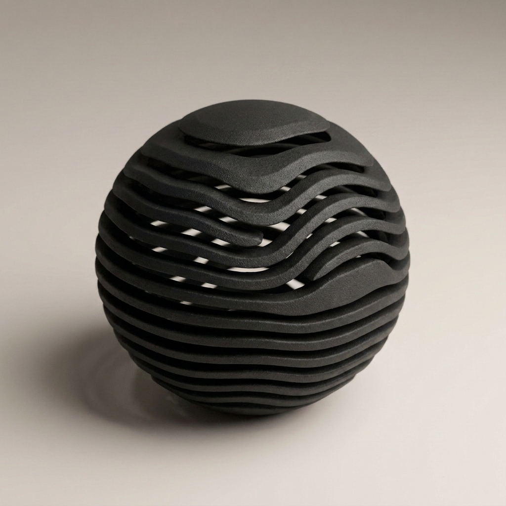 Mingea STRATA — Negru