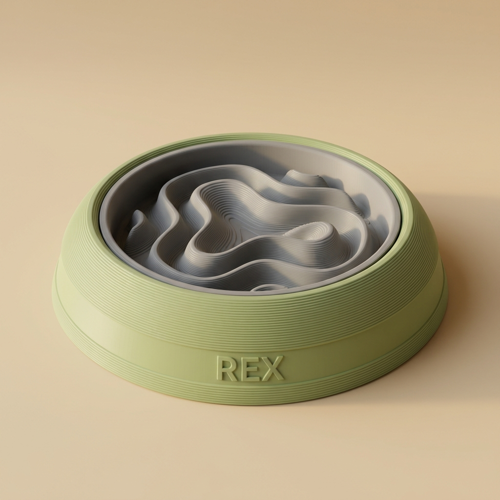 Slow-Feederul DUNE — Verde Matcha