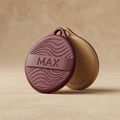 Medalionul DUNE — Burgundy + Bej Stejar