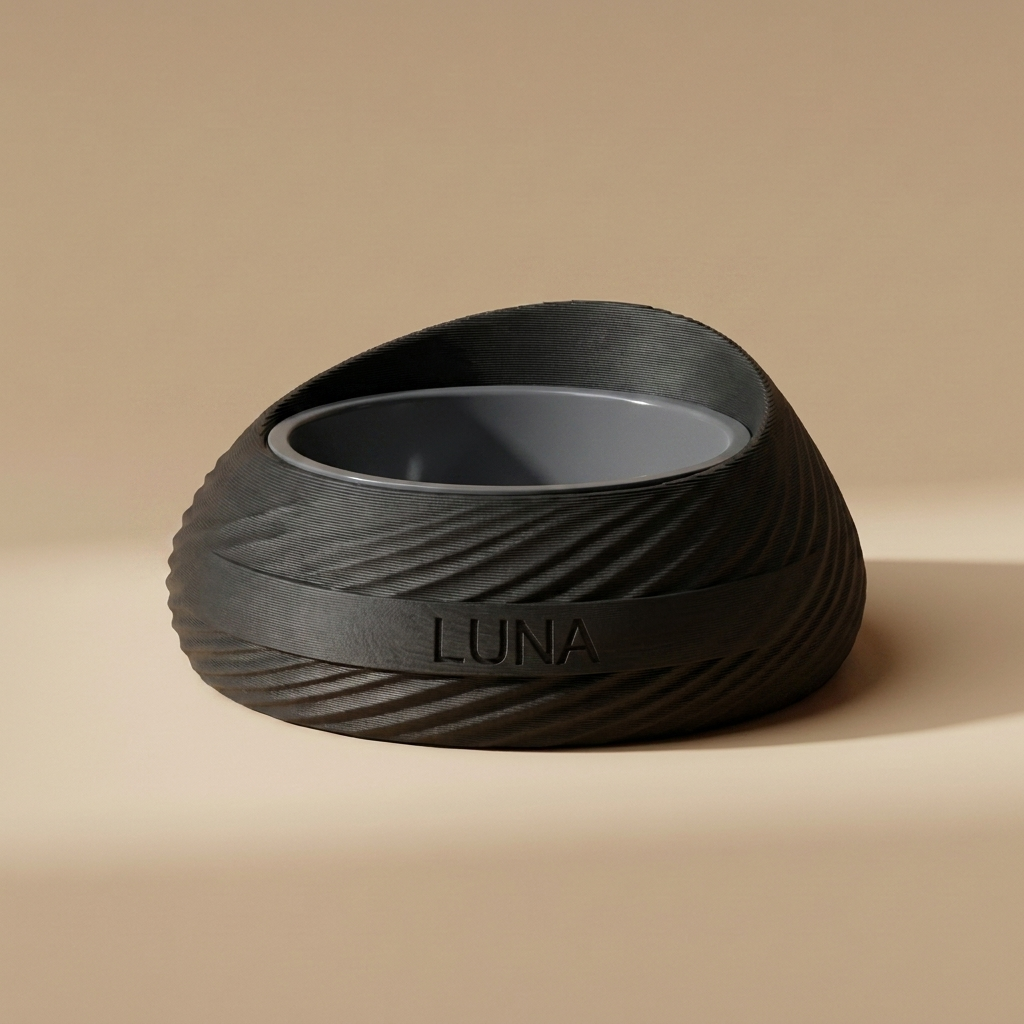 Bolul DUNE — Negru cu insert Gri