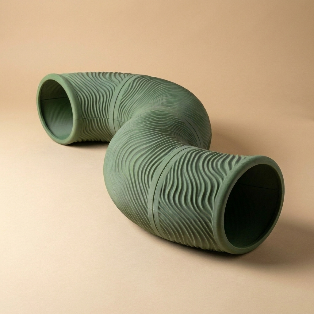 Tunelul DUNE — Verde Matcha