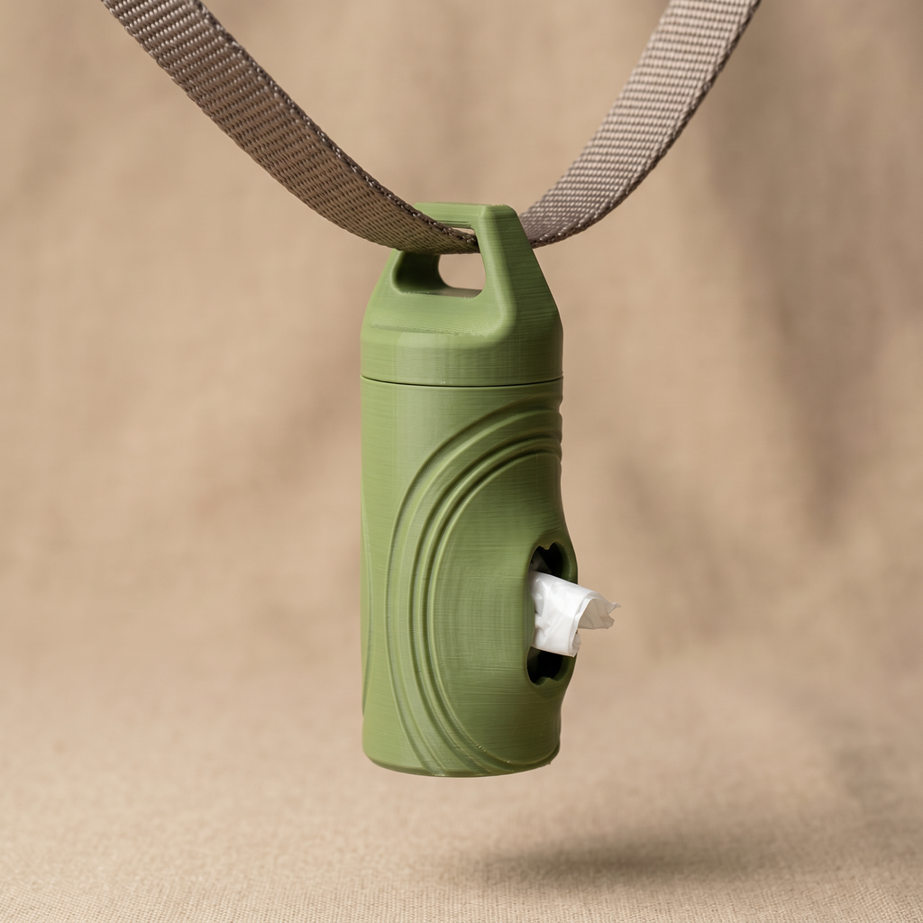 Dozatorul OS — Verde Matcha, la lesă